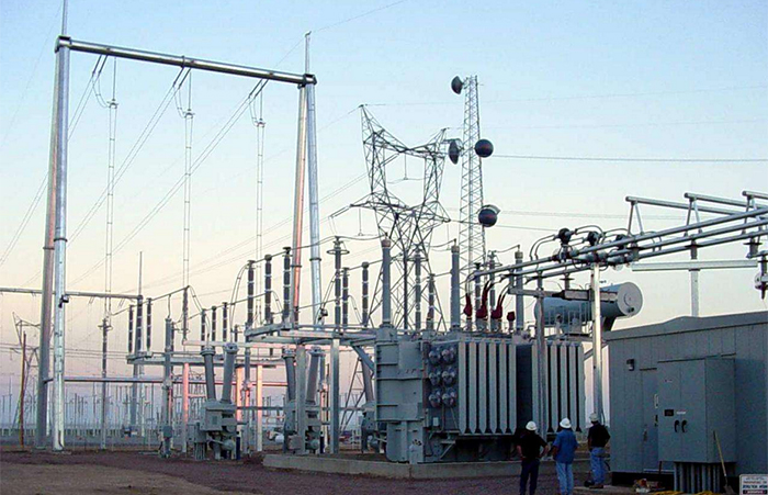 岚县东村变电站不锈钢水箱变频供水设备