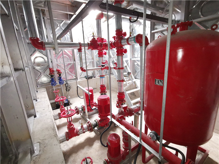 中鼎物流园地埋式非消防泵站